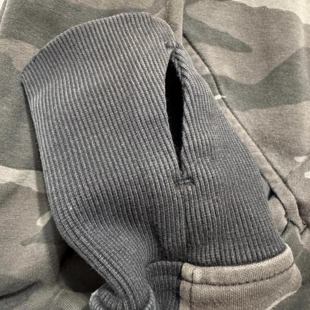 ATHLETA Hoodie Women's MT Medium Tall Full Zip Jacket Sweatshirt Thumb Holes - Picture 7 of 8